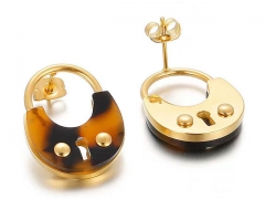 Stainless Steel Jewelry Wholesale - Stainless Steel Earrings - HY0151E0366