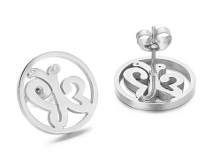 Stainless Steel Jewelry Wholesale - Stainless Steel Earrings - HY0151E0421