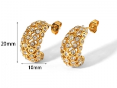 Stainless Steel Jewelry Wholesale - Stainless Steel Earrings - HY0158E0588