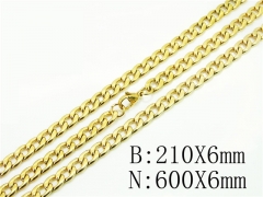 Wholesale Stainless Steel Bracelets & Necklaces Sets - HY40S0488HIG
