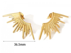 Stainless Steel Jewelry Wholesale - Stainless Steel Earrings - HY0158E0732