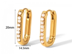 Stainless Steel Jewelry Wholesale - Stainless Steel Earrings - HY0158E0341