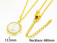 Stainless Steel Jewelry Wholesale - Stainless Steel Necklaces - HY54N0181MLX