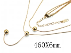 Stainless Steel Jewelry Wholesale - Stainless Steel Necklaces - HY19N0082HHW