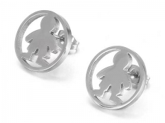 Stainless Steel Jewelry Wholesale - Stainless Steel Earrings - HY0151E0411