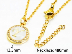 Stainless Steel Jewelry Wholesale - Stainless Steel Necklaces - HY54N0197MLD