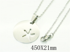 Stainless Steel Jewelry Wholesale - Stainless Steel Necklaces - HY74N0014JO