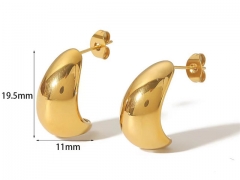 Stainless Steel Jewelry Wholesale - Stainless Steel Earrings - HY0158E0668