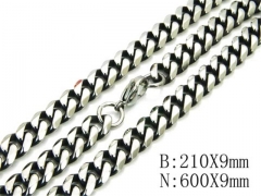 Wholesale Stainless Steel Bracelets & Necklaces Sets - HY40S0278IIE