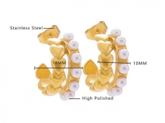 Stainless Steel Jewelry Wholesale - Stainless Steel Earrings - HY0076E0044