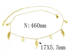Stainless Steel Jewelry Wholesale - Stainless Steel Necklaces - HY54N0381HIT