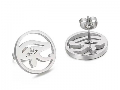 Stainless Steel Jewelry Wholesale - Stainless Steel Earrings - HY0151E0428
