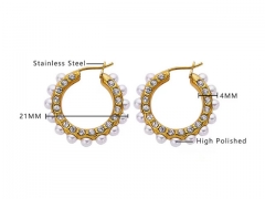Stainless Steel Jewelry Wholesale - Stainless Steel Earrings - HY0076E0110