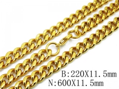 Wholesale Stainless Steel Bracelets & Necklaces Sets - HY40S0316KKD