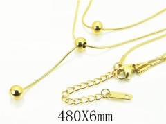 Stainless Steel Jewelry Wholesale - Stainless Steel Necklaces - HY19N0456PX
