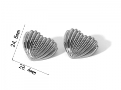 Stainless Steel Jewelry Wholesale - Stainless Steel Earrings - HY0158E0023