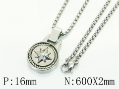 Stainless Steel Jewelry Wholesale - Stainless Steel Necklaces - HY41N0291HNF