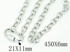 Stainless Steel Jewelry Wholesale - Stainless Steel Necklaces - HY81N0387KHC