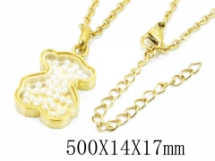 Stainless Steel Jewelry Wholesale - Stainless Steel Necklaces - HY90N0204HNE