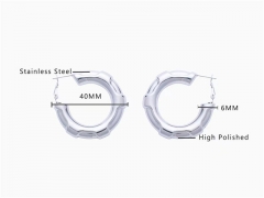 Stainless Steel Jewelry Wholesale - Stainless Steel Earrings - HY0076E0017