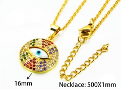 Stainless Steel Jewelry Wholesale - Stainless Steel Necklaces - HY54N0517HIA