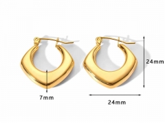 Stainless Steel Jewelry Wholesale - Stainless Steel Earrings - HY0158E0060