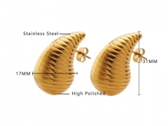 Stainless Steel Jewelry Wholesale - Stainless Steel Earrings - HY0076E0042