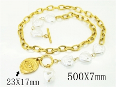 Stainless Steel Jewelry Wholesale - Stainless Steel Necklaces - HY21N0167HOX