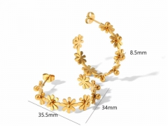 Stainless Steel Jewelry Wholesale - Stainless Steel Earrings - HY0158E0622