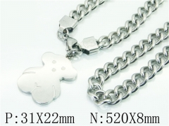 Stainless Steel Jewelry Wholesale - Stainless Steel Necklaces - HY90N0240HLA