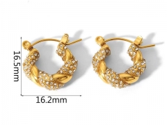 Stainless Steel Jewelry Wholesale - Stainless Steel Earrings - HY0158E0670