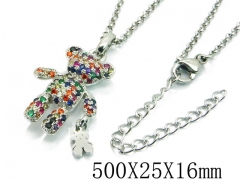 Stainless Steel Jewelry Wholesale - Stainless Steel Necklaces - HY90N0197HOE