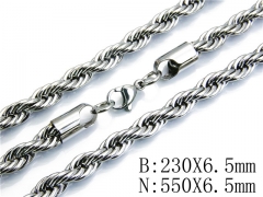 Wholesale Stainless Steel Bracelets & Necklaces Sets - HY40S0266PZ