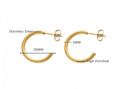 Stainless Steel Jewelry Wholesale - Stainless Steel Earrings - HY0076E0218