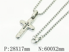 Stainless Steel Jewelry Wholesale - Stainless Steel Necklaces - HY41N0273HND