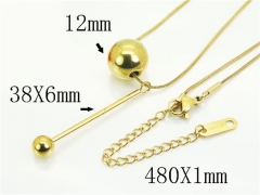 Stainless Steel Jewelry Wholesale - Stainless Steel Necklaces - HY41N0351ML