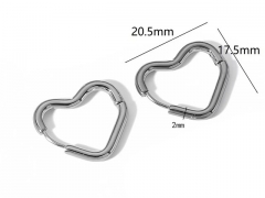 Stainless Steel Jewelry Wholesale - Stainless Steel Earrings - HY0158E0163