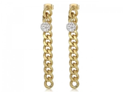 Stainless Steel Jewelry Wholesale - Stainless Steel Earrings - HY0151E0865