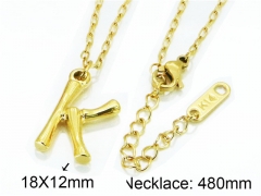 Stainless Steel Jewelry Wholesale - Stainless Steel Necklaces - HY09N0267MZ