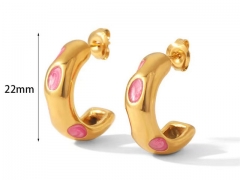 Stainless Steel Jewelry Wholesale - Stainless Steel Earrings - HY0158E0801