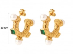 Stainless Steel Jewelry Wholesale - Stainless Steel Earrings - HY0158E0440