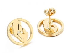 Stainless Steel Jewelry Wholesale - Stainless Steel Earrings - HY0151E0427