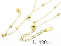 Stainless Steel Jewelry Wholesale - Stainless Steel Necklaces - HY19N0222HGV