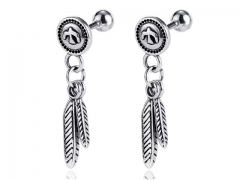 Stainless Steel Jewelry Wholesale - Stainless Steel Earrings - HY0157E0266