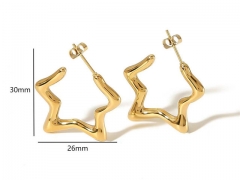 Stainless Steel Jewelry Wholesale - Stainless Steel Earrings - HY0158E0284