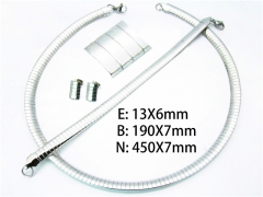 Wholesale Stainless Steel Bracelets & Necklaces Sets - HY61S0328HZL