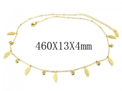Stainless Steel Jewelry Wholesale - Stainless Steel Necklaces - HY54N0375HIS