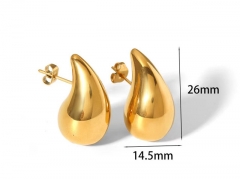Stainless Steel Jewelry Wholesale - Stainless Steel Earrings - HY0158E0015