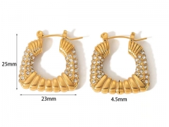 Stainless Steel Jewelry Wholesale - Stainless Steel Earrings - HY0158E0707