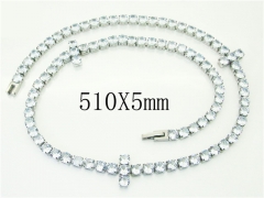 Stainless Steel Jewelry Wholesale - Stainless Steel Necklaces - HY72N0052MOF